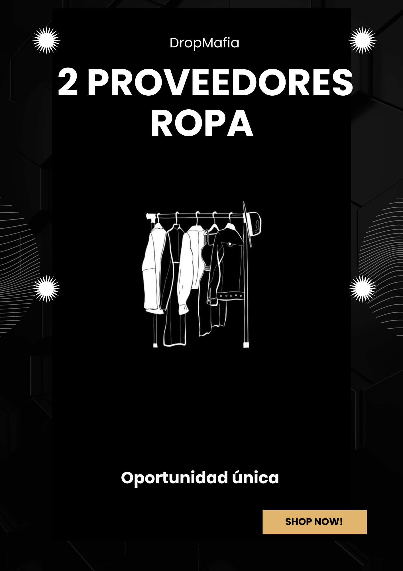 2 Proveedores de Ropa Exclusivos y Verificados— DropMafia Edition